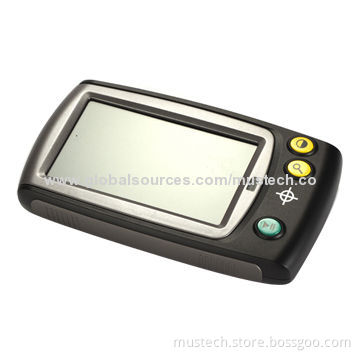Handheld LCD magnifier with 4.3-inch screen in 7 color modes